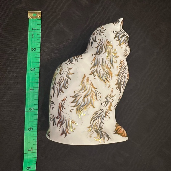 ROYAL CROWN DERBY “Fifi The Cat” - Paperweights by Crown Derby - Picture 13 of 13
